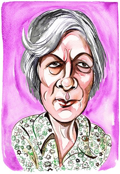Judith Weir - caricatura da Neale Osborne